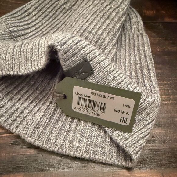 NWT ALLSAINTS Traveling Ribbed Beanie - Picture 4 of 5